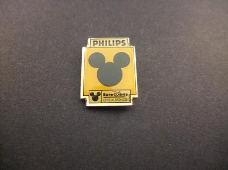 Euro Disney sponsor Philips silhouette Mickey Mousse